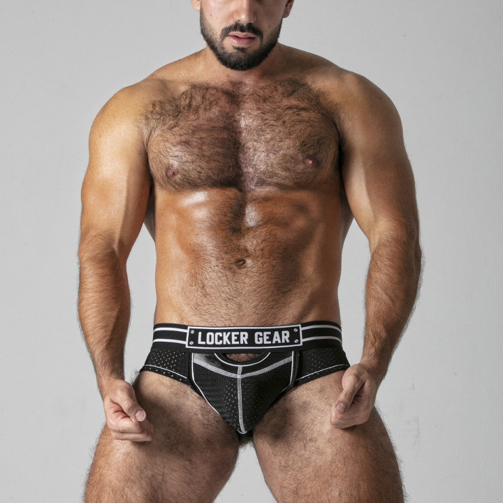 Cueca Watch It Hard Locker Gear Branca S | Brinca Boutique