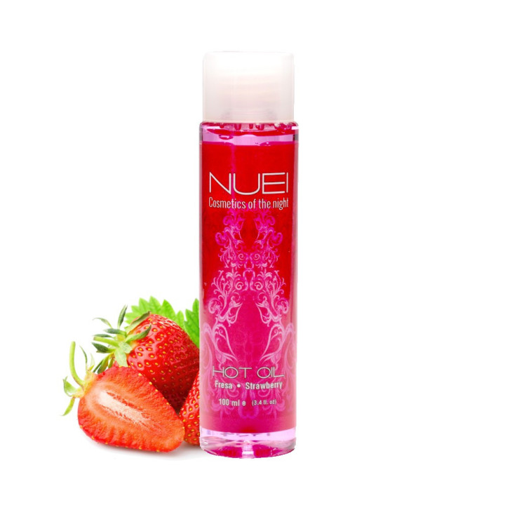 Hot Oil Morango NUEI 100 ml | Brinca Boutique