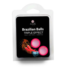 Brazilian Balls Triple Effect Secret Play | Brinca Boutique