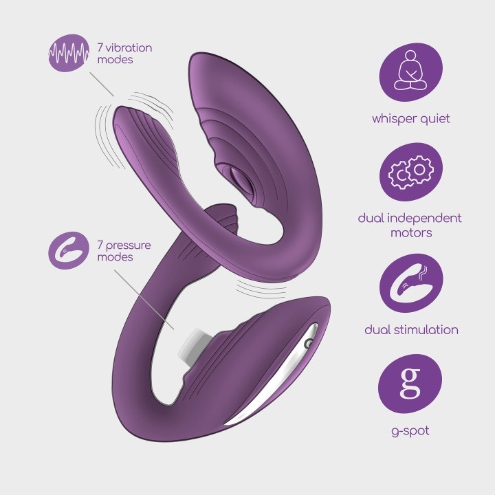 Vibrador Pleasuriser Crushious | Brinca Boutique