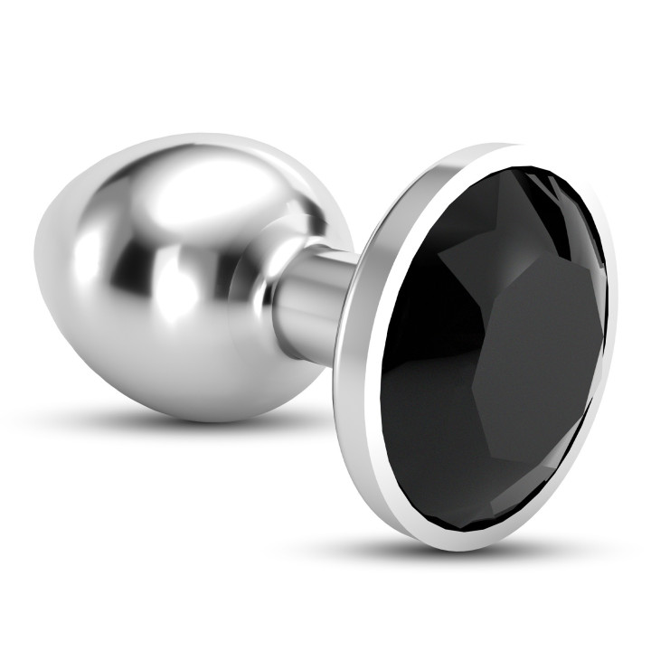 Plug Anal Bijou Preto Médio Crushious | Brinca Boutique