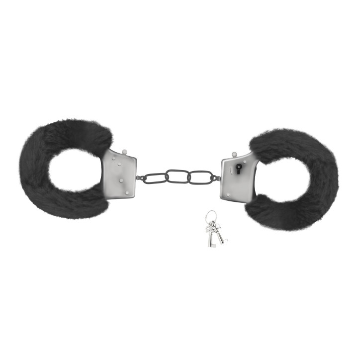 Algemas Love Cuffs Pretas Crushious | Brinca Boutique