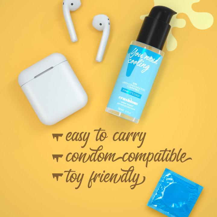 Lubrificante Frio Crushious 50 ml | Brinca Boutique
