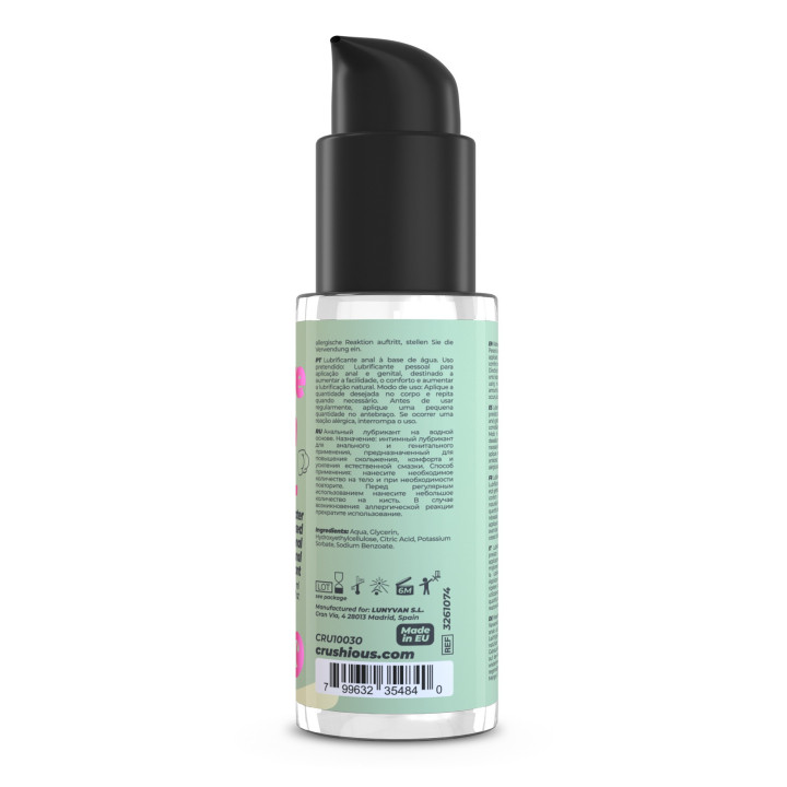 Lubrificante Anal Crushious 50 ml | Brinca Boutique