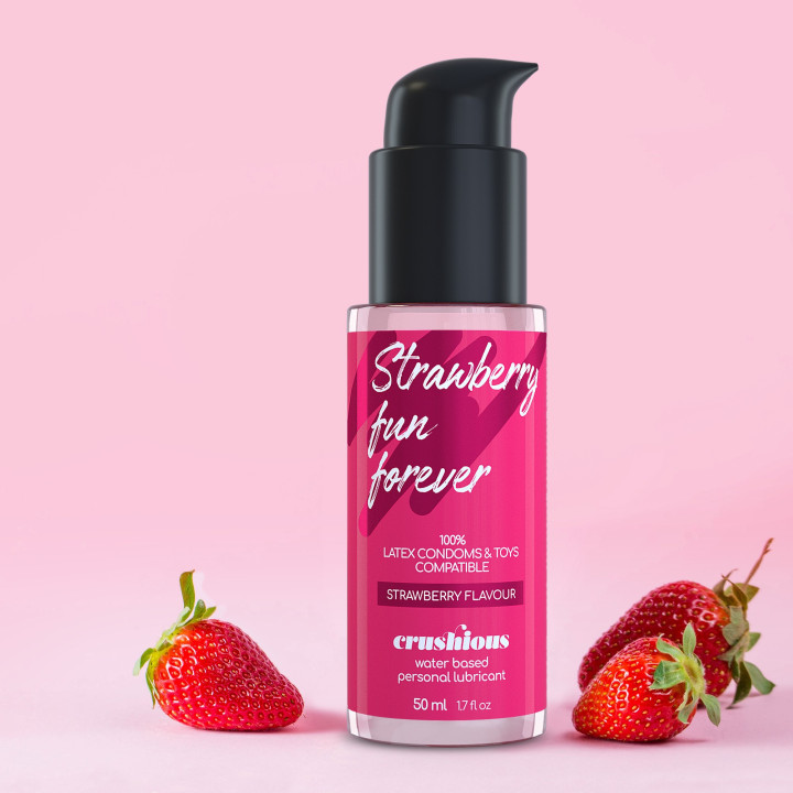 Lubrificante Morango Crushious 50 ml | Brinca Boutique