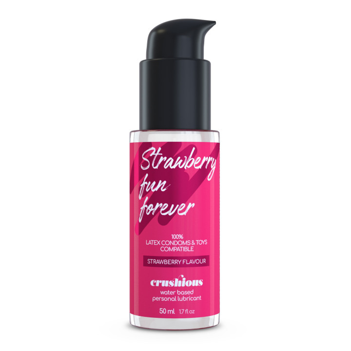 Lubrificante Morango Crushious 50 ml | Brinca Boutique