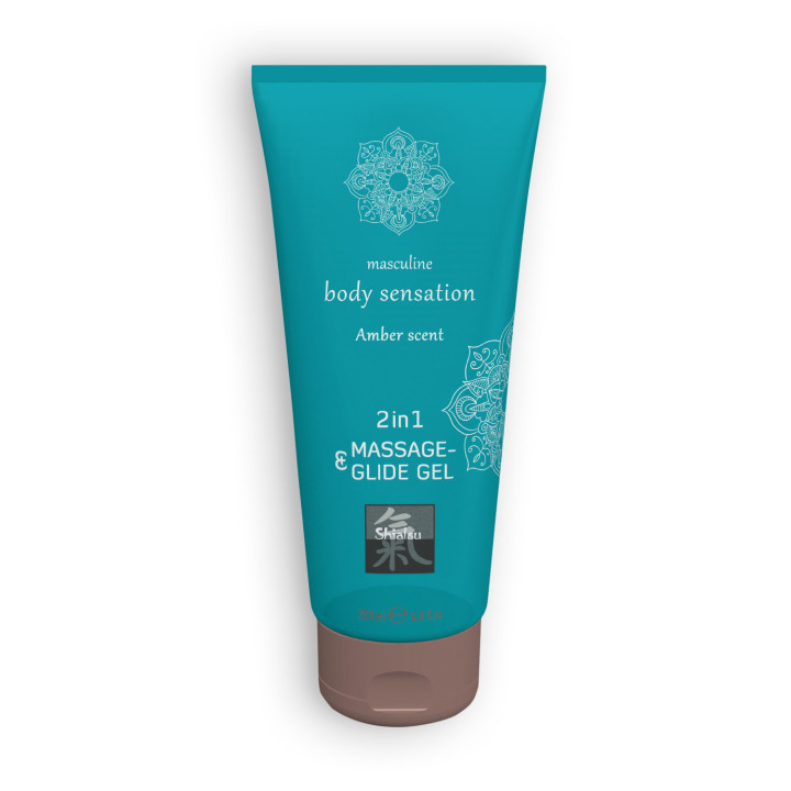 Gel 2 em 1 Shiatsu Âmbar 200 ml | Brinca Boutique