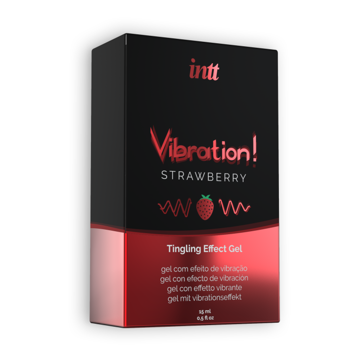 Vibration Morango INTT 15 ml | Brinca Boutique