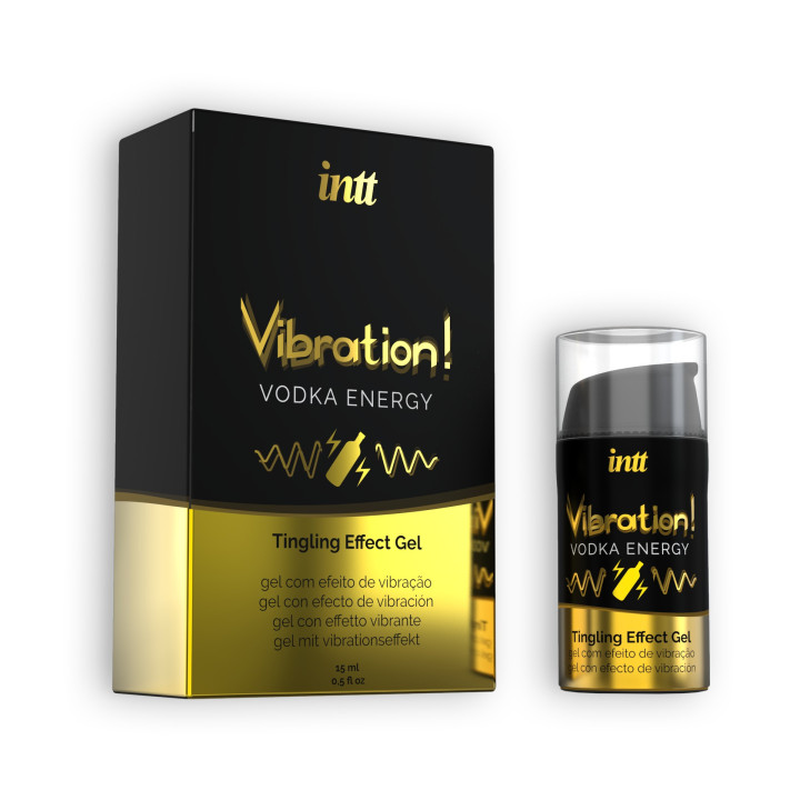 Vibration Vodka Energy INTT 15 ml | Brinca Boutique
