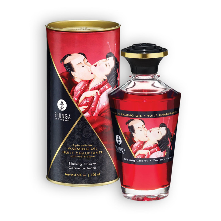 Óleo Shunga Cereja 100 ml | Brinca Boutique
