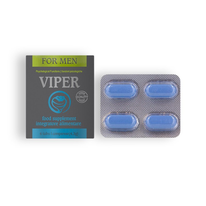 Viper Cobeco Pharma 4 Comprimidos | Brinca Boutique