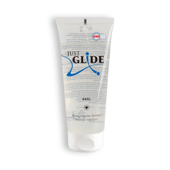 Lubrificante Anal Just Glide 200 ml | Brinca Boutique