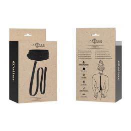 Coleira BDSM Couro Vegano Intense Fetish | Brinca Boutique