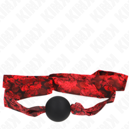 Mordaça Scandal Silicone 4,5 cm KINK | Brinca Boutique