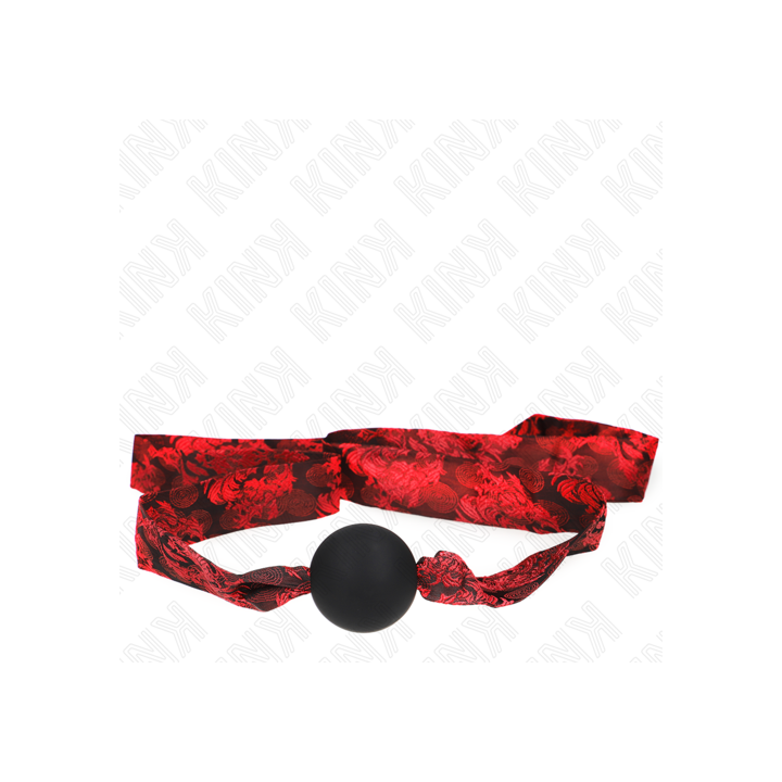 Mordaça Scandal Silicone 4,5 cm KINK | Brinca Boutique