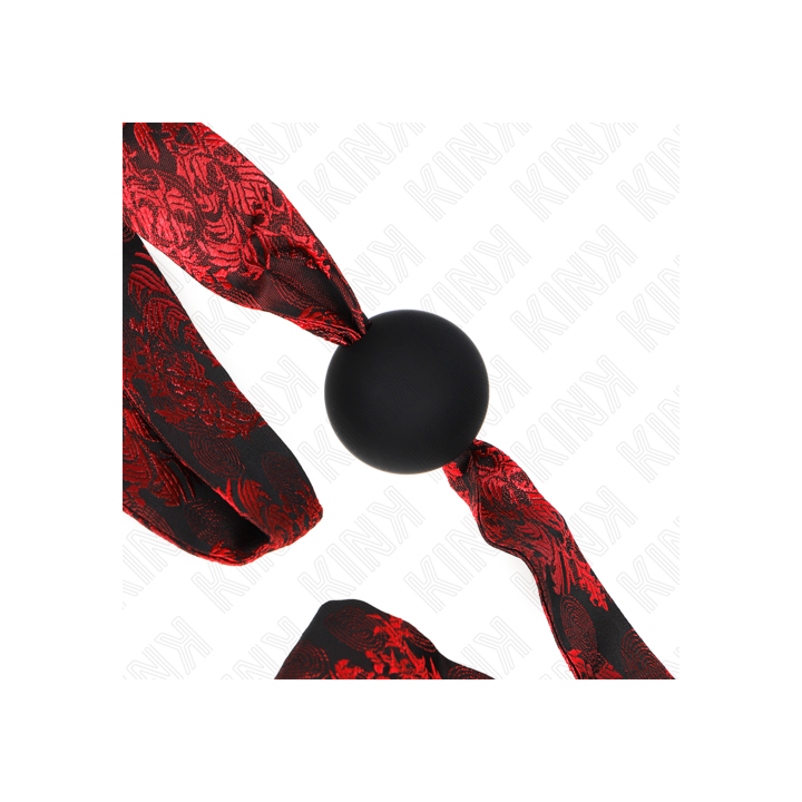 Mordaça Scandal Silicone 4,5 cm KINK | Brinca Boutique