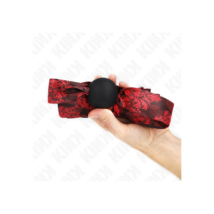 Mordaça Scandal Silicone 4,5 cm KINK | Brinca Boutique