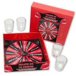 Roleta da Paixão com 4 Shots | Brinca Boutique