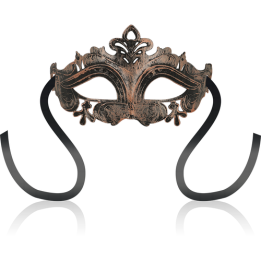 Máscara Veneziana Cobre Ohmama | Brinca Boutique