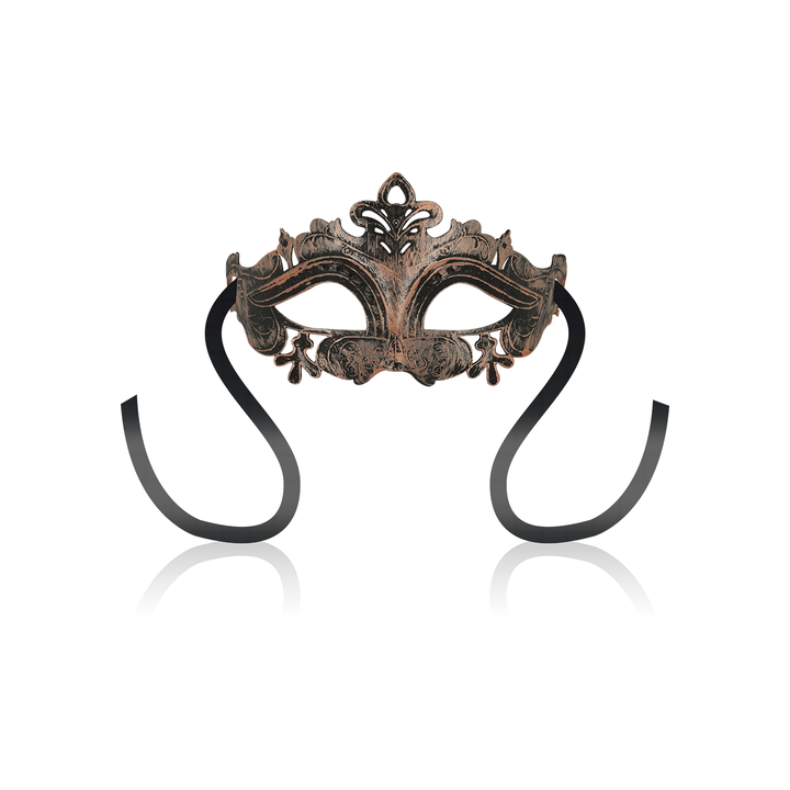 Máscara Veneziana Cobre Ohmama | Brinca Boutique