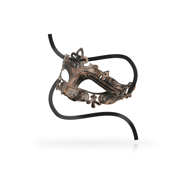 Máscara Veneziana Cobre Ohmama | Brinca Boutique