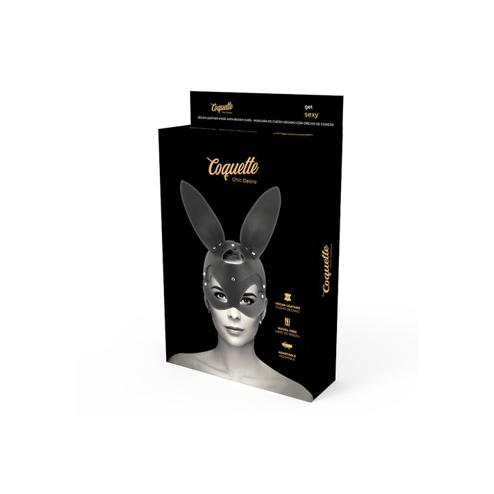 Máscara Fetish Coelho Coquette | Brinca Boutique