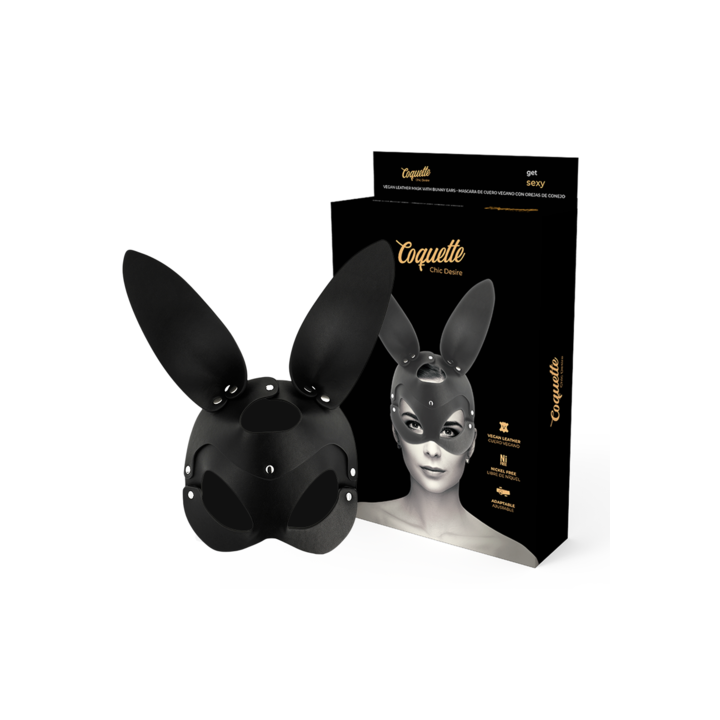 Máscara Fetish Coelho Coquette | Brinca Boutique