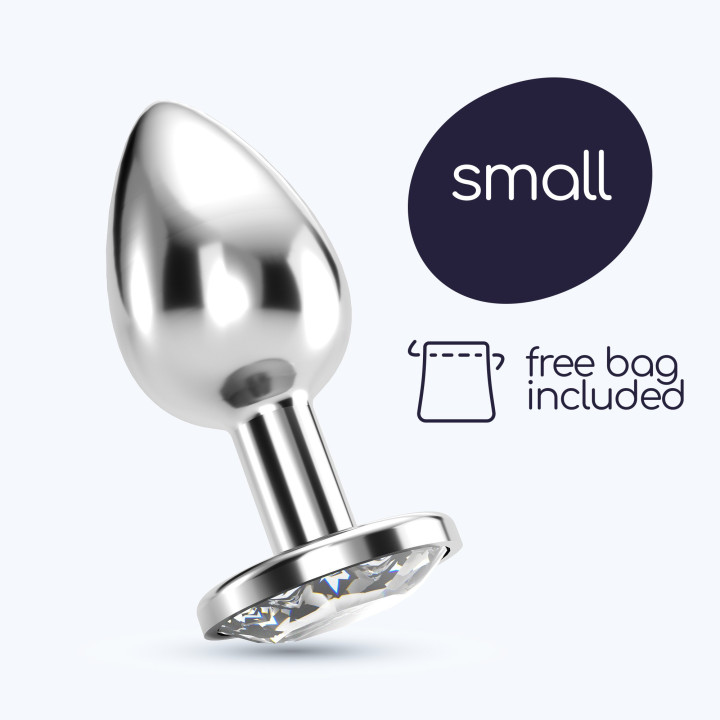 Plug Anal Metálico Bijou Pequeno | Brinca Boutique
