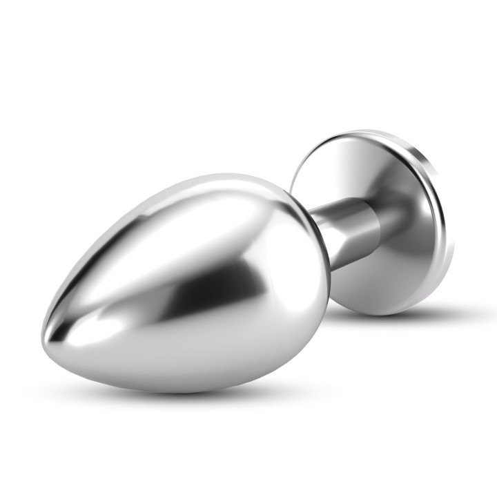 Plug Anal Metálico Bijou Pequeno | Brinca Boutique