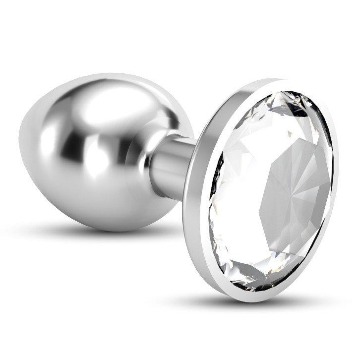 Plug Anal Metálico Bijou Pequeno | Brinca Boutique