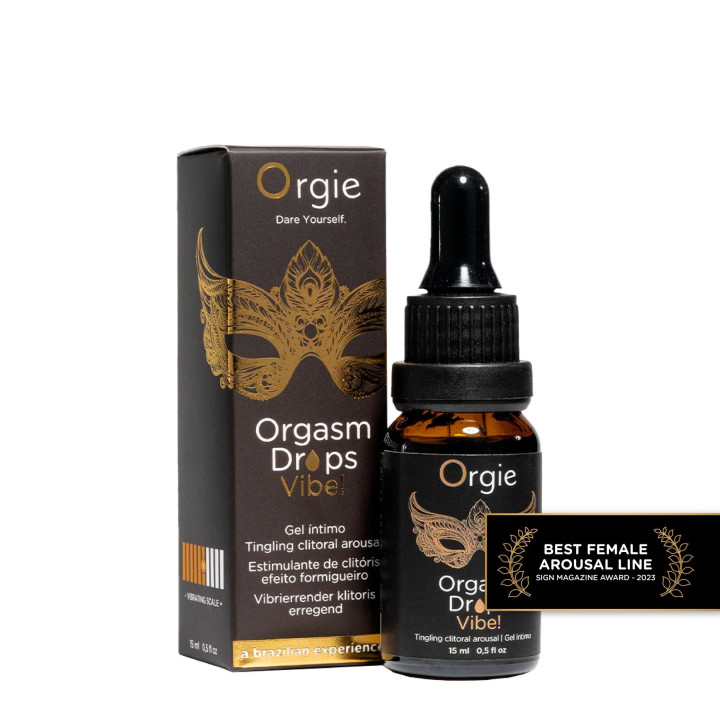 Gel Orgasm Drops Vibe! Orgie | Brinca Boutique