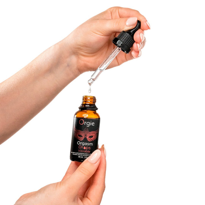 Gel Orgasm Drops Kissable Orgie | Brinca Boutique