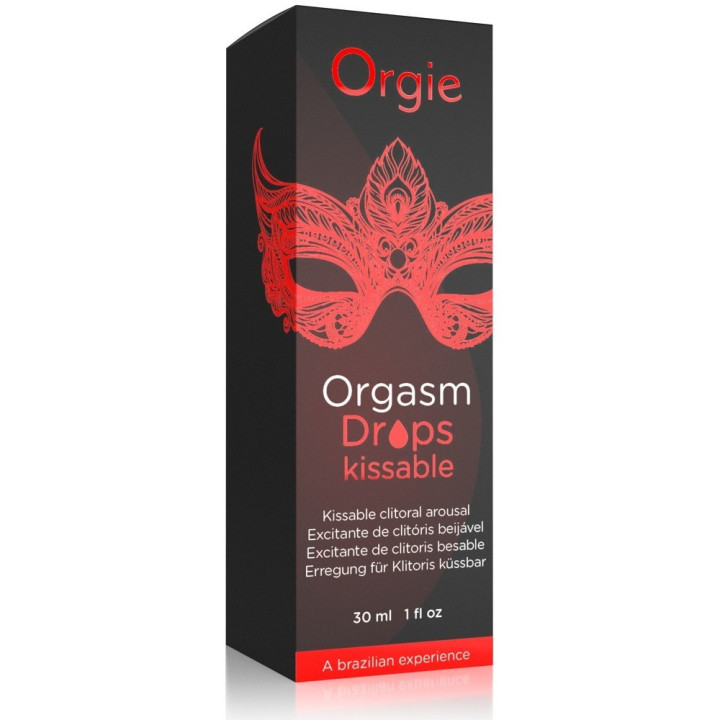 Gel Orgasm Drops Kissable Orgie | Brinca Boutique