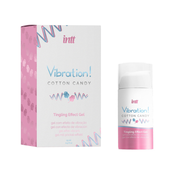 Gel Vibration Algodão Doce INTT | Brinca Boutique