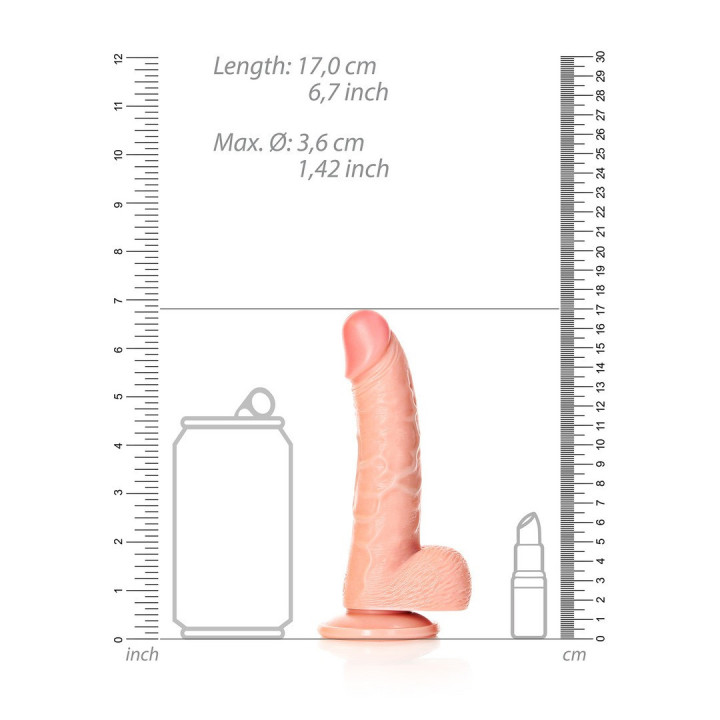 Dildo Realista RealRock 15,5 cm | Brinca Boutique