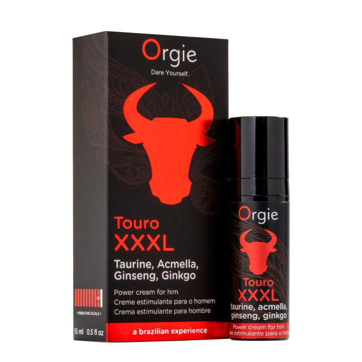 Creme Estimulante Touro XXXL Orgie | Brinca Boutique