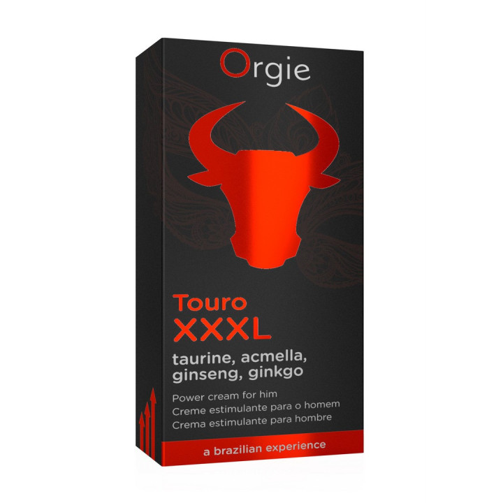Creme Estimulante Touro XXXL Orgie | Brinca Boutique