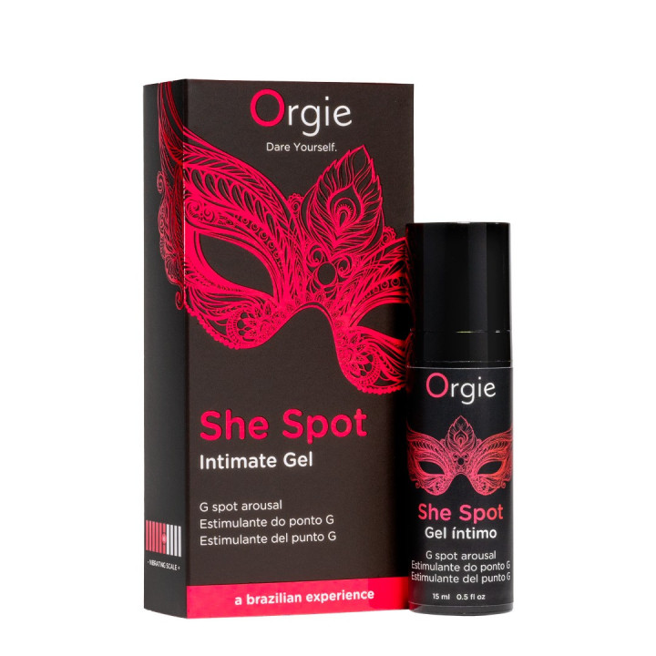 Gel Estimulante She Spot Orgie | Brinca Boutique