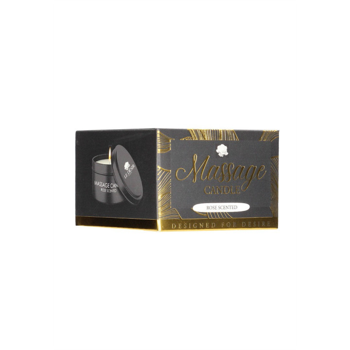 Vela de Massagem Rosa Le Désir | Brinca Boutique