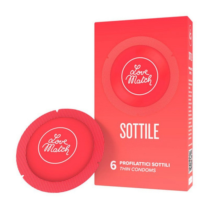 Preservativos Sottile Love Match | Brinca Boutique