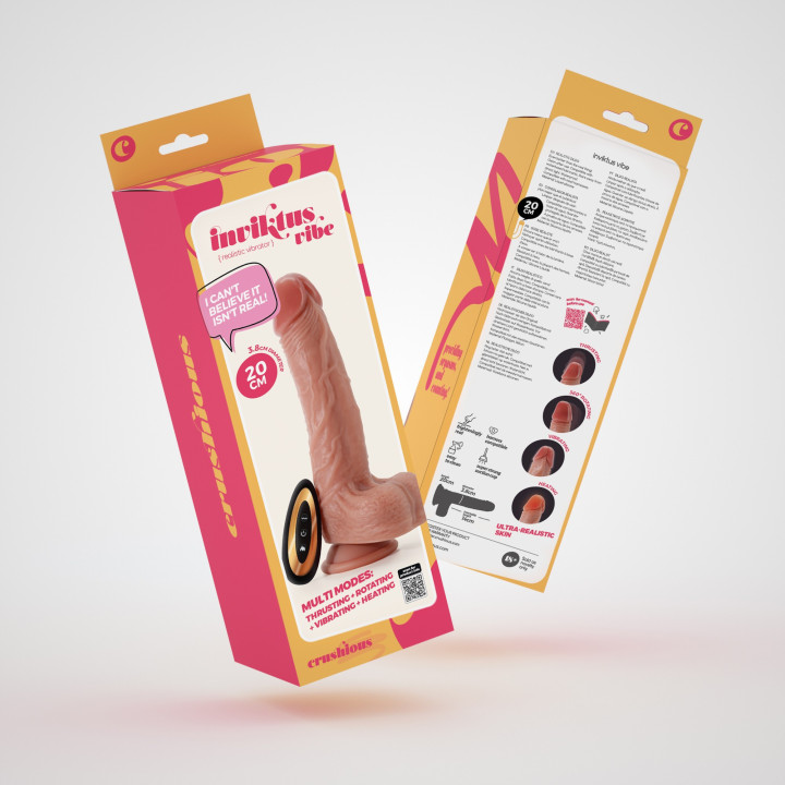 Vibrador Inviktus Vibe Crushious | Brinca Boutique