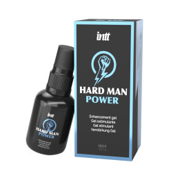 Gel Estimulante Hard Man Power INTT | Brinca Boutique