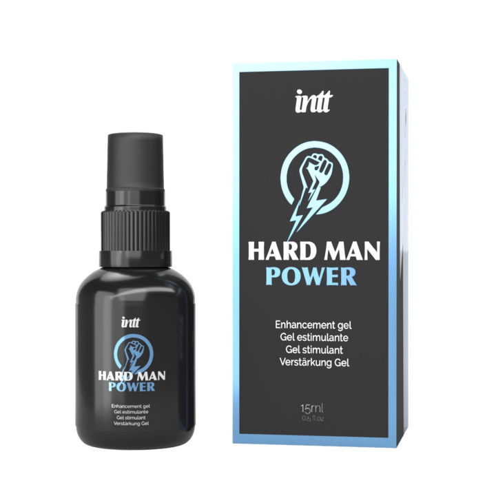 Gel Estimulante Hard Man Power INTT | Brinca Boutique