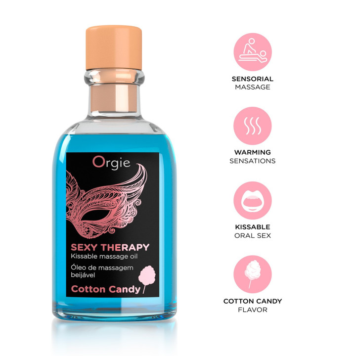 Kit de Massagem Sexy Therapy Orgie | Brinca Boutique