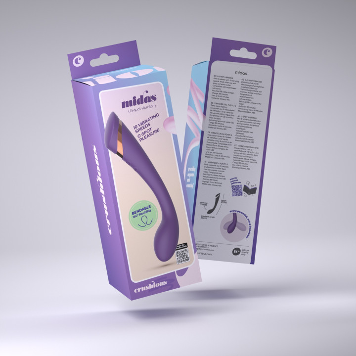 Estimulador de Ponto G Midas Crushious | Brinca Boutique