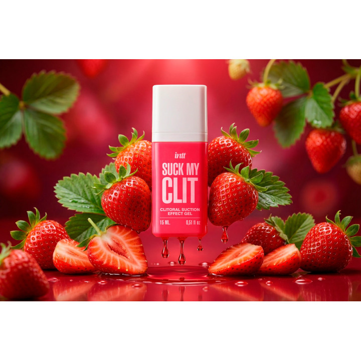Gel Estimulante Suck My Clit Morango | Brinca Boutique