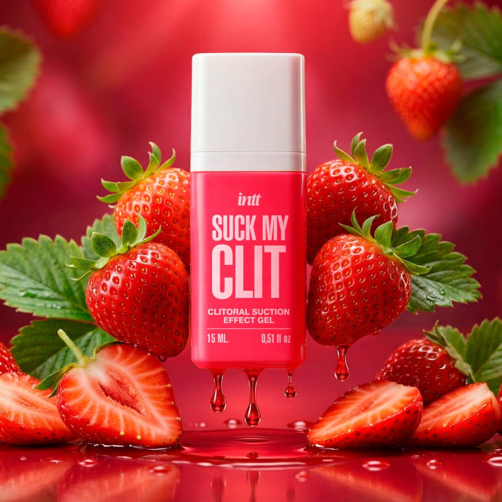 Gel Estimulante Suck My Clit Morango | Brinca Boutique