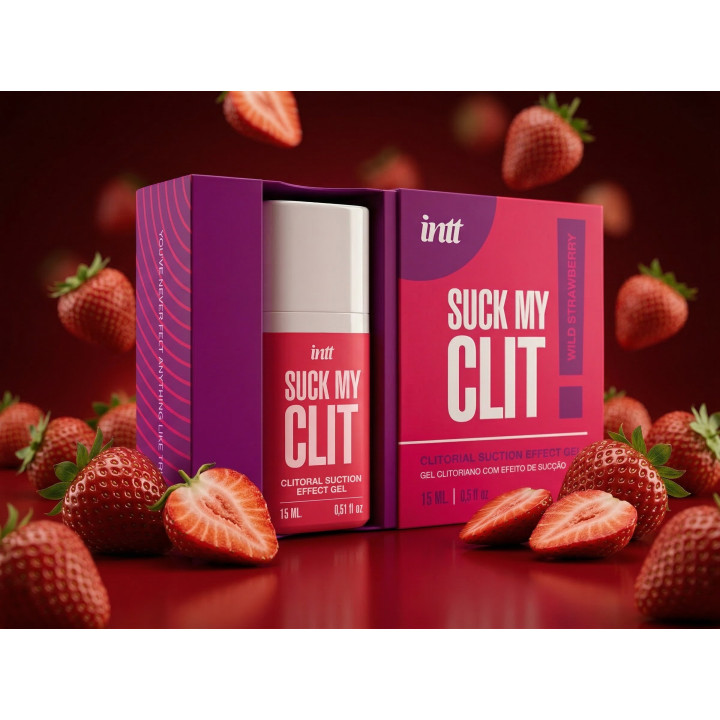 Gel Estimulante Suck My Clit Morango | Brinca Boutique