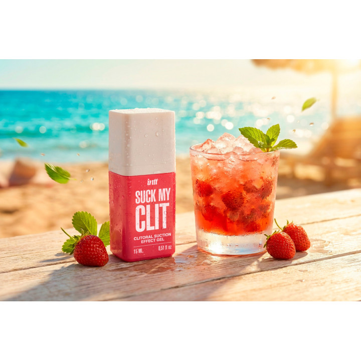 Gel Estimulante Suck My Clit Morango | Brinca Boutique