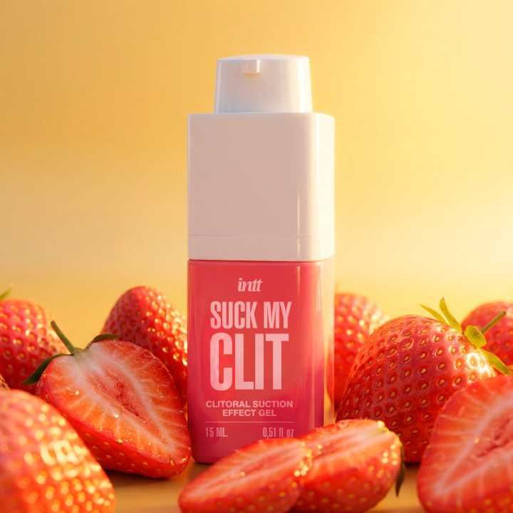 Gel Estimulante Suck My Clit Morango | Brinca Boutique